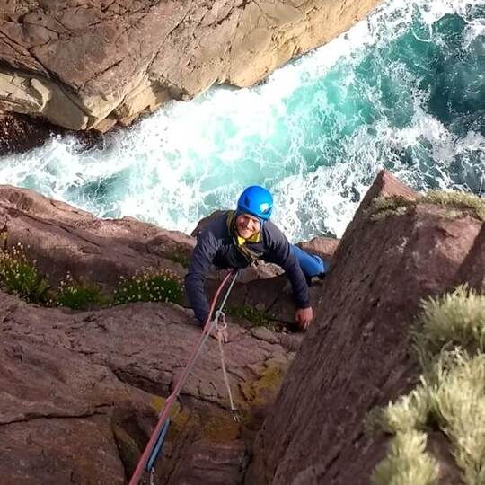 Diamond Face Route, Old Man of Stoer